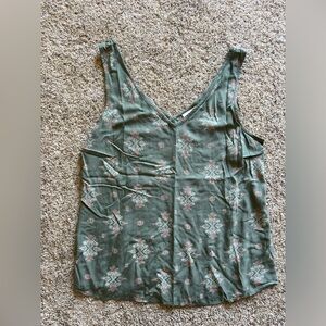 Women’s green and pink Aztec tank top | Size L | Brand: SO